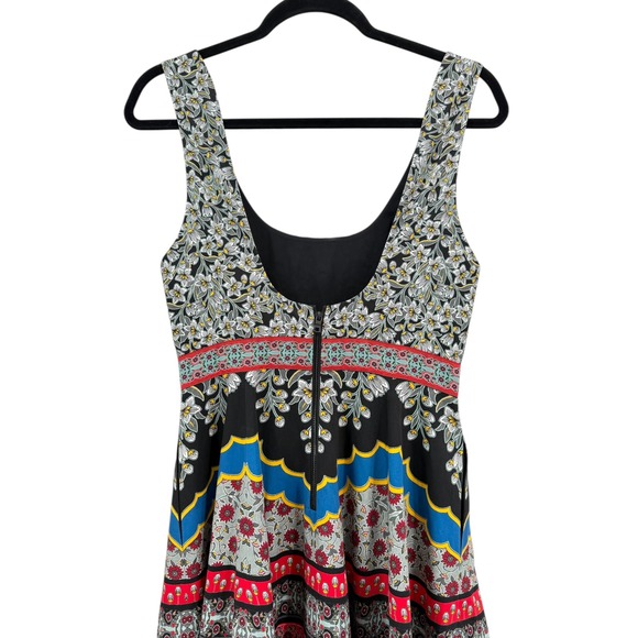 NWT Alice + Olivia Arya Cotton Fit & Flare Maxi Dress Pre-Fall 2019 - Size 2 - Picture 13 of 15